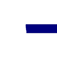the thin blue line on a black background